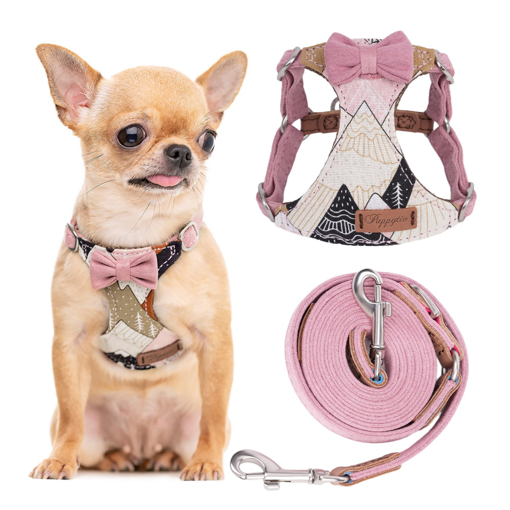 Arnés Puppytie sin tracción en visual principal, comodidad para paseos sin tirar.