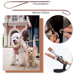 Puppytie correa multifuncional incluida para paseos y objetos.