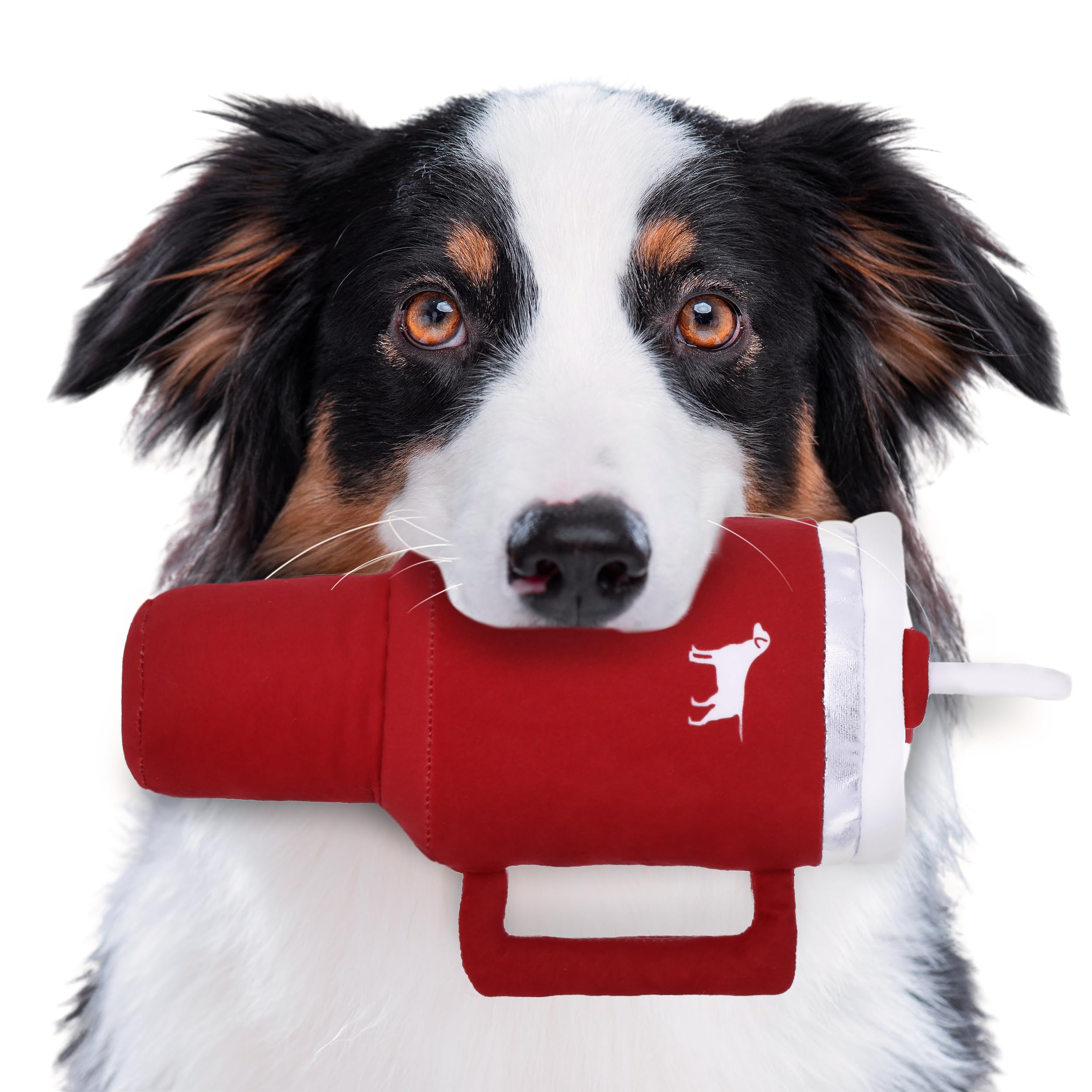 PUPROAR Pup Cup Tumbler rojo, ideal para fotos divertidas con tu mascota