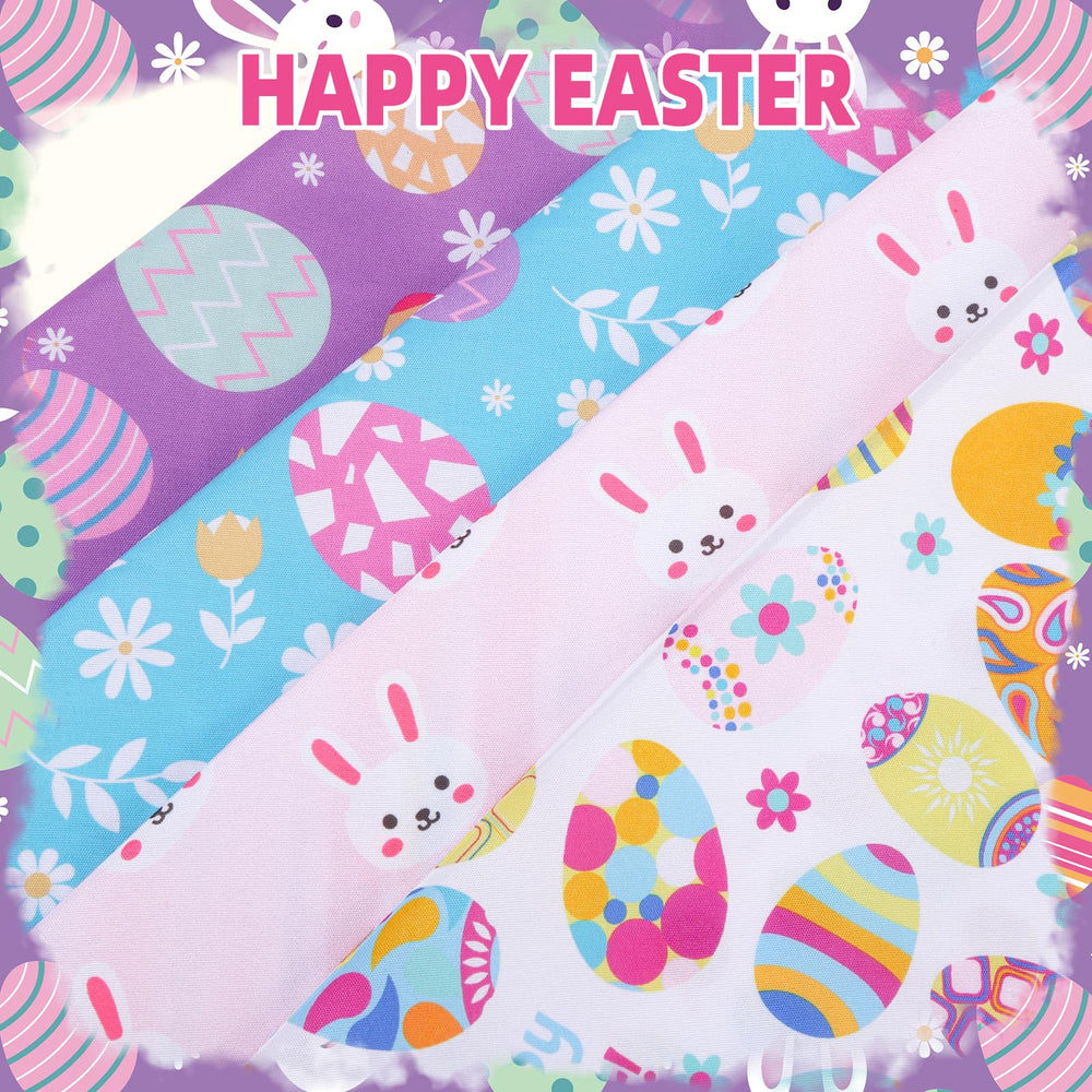 Pupteck bandana Pascua para perro, montaje fácil y rápido.