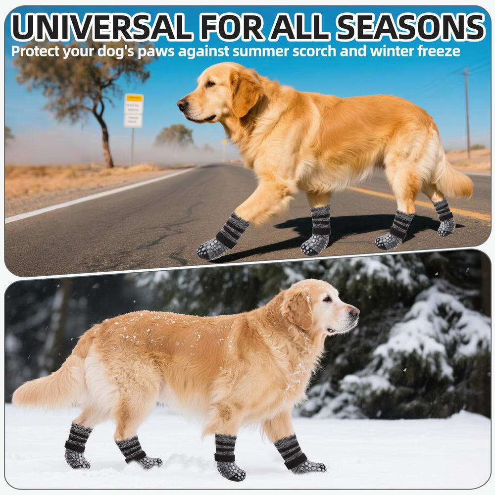 PUPTECK calcetines duraderos para perros, aptos para uso diario y lavado fácil