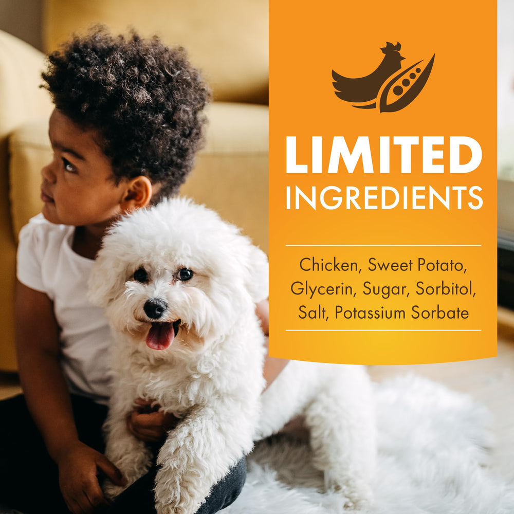 Pur Luv Goût poulet — saveur naturelle qui stimule l'appétit.