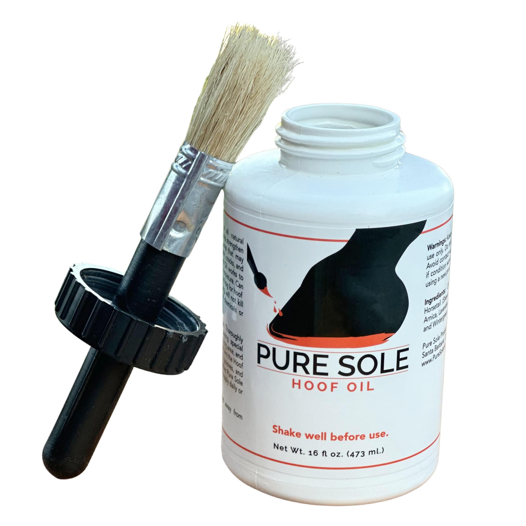 Pure Sole Aceite de Casco: deja brillo suave en el casco.