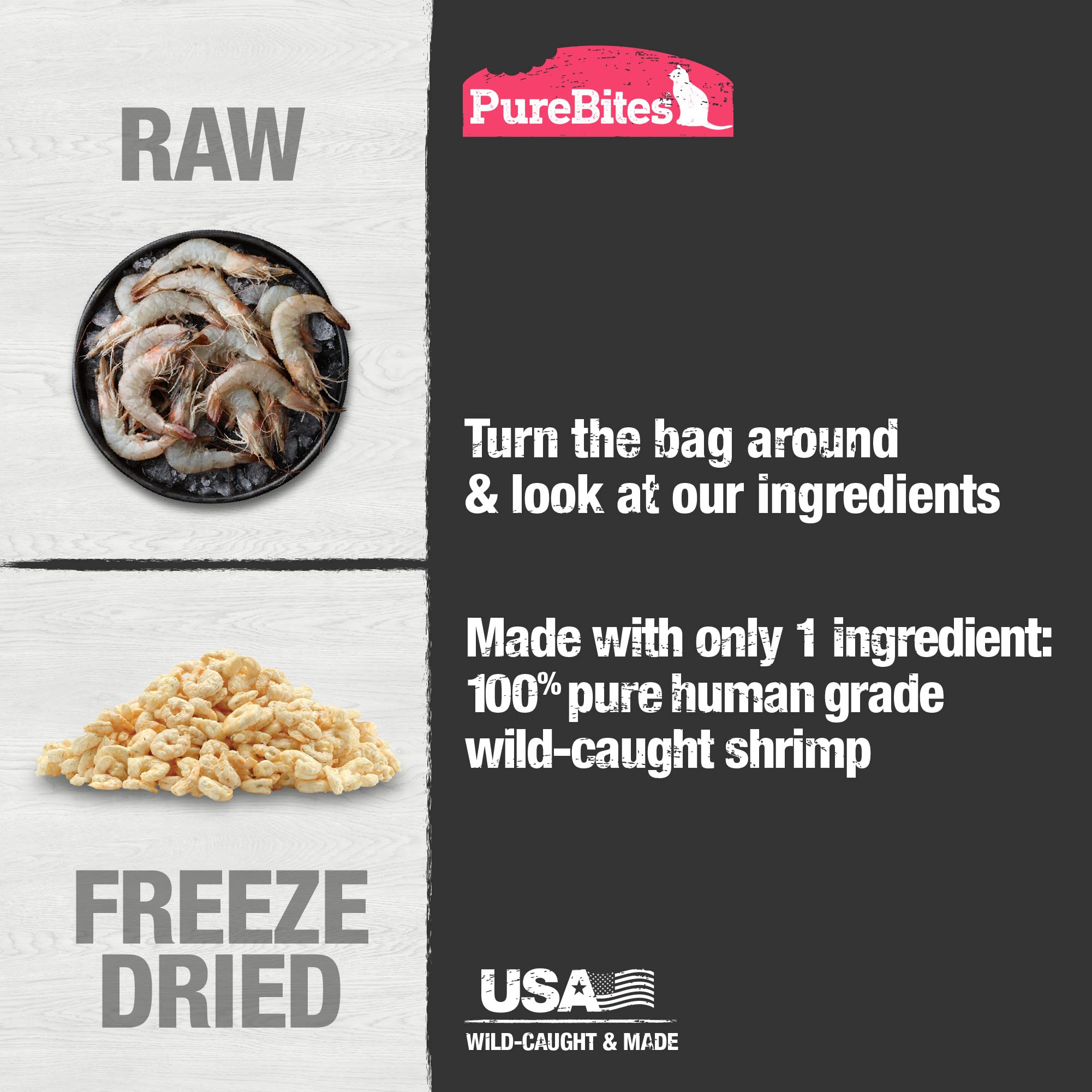 PureBites goût chat apprécié sans additifs