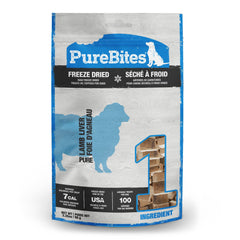 PureBites Higado de cordero: bocado seco-congelado para entrenamiento