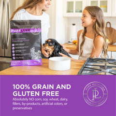 PURELUXE probióticos y prebióticos para la salud intestinal de perros