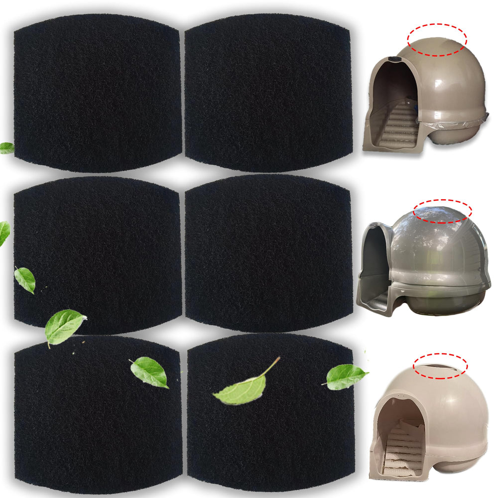 PurifyLogix filtro carbono para Petmate Booda Clean Step, elimina olores y mantiene aire fresco.