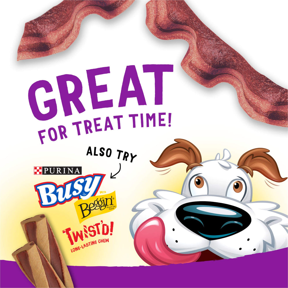 Purina Beggin' Strips aroma a tocino que atrae al perro