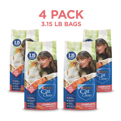 Purina Cat Chow Complete con 25 vitaminas y minerales para la salud general