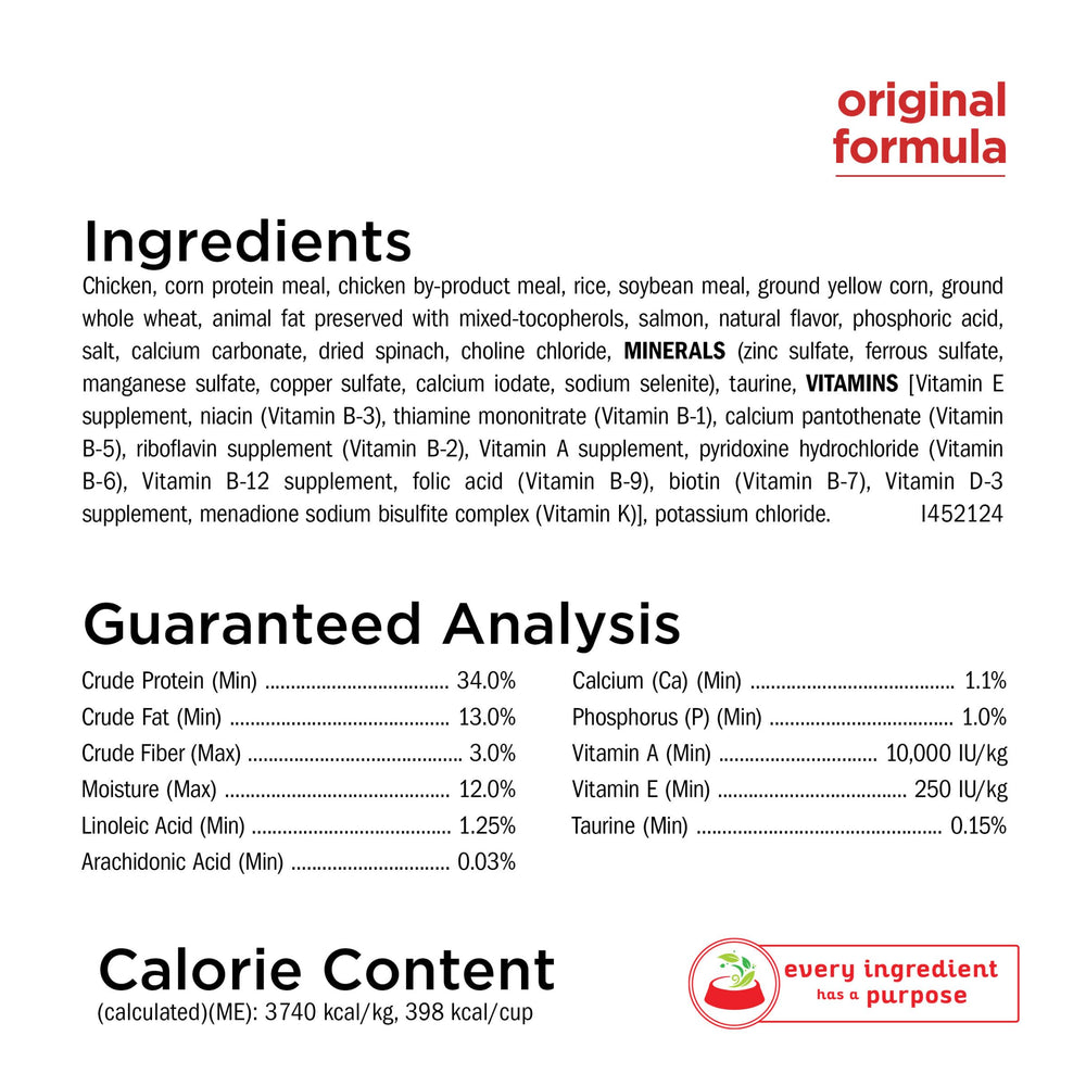 Purina Cat Chow Naturals granos enteros, apoyo para digestión saludable