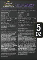 Purina Dental Chews: textura de limpieza para dientes durante el juego.