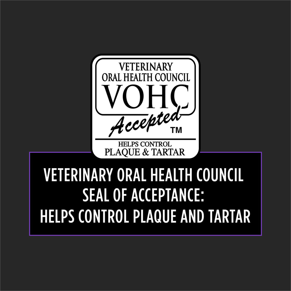 Purina DH con Sello VOHC para higiene dental felina