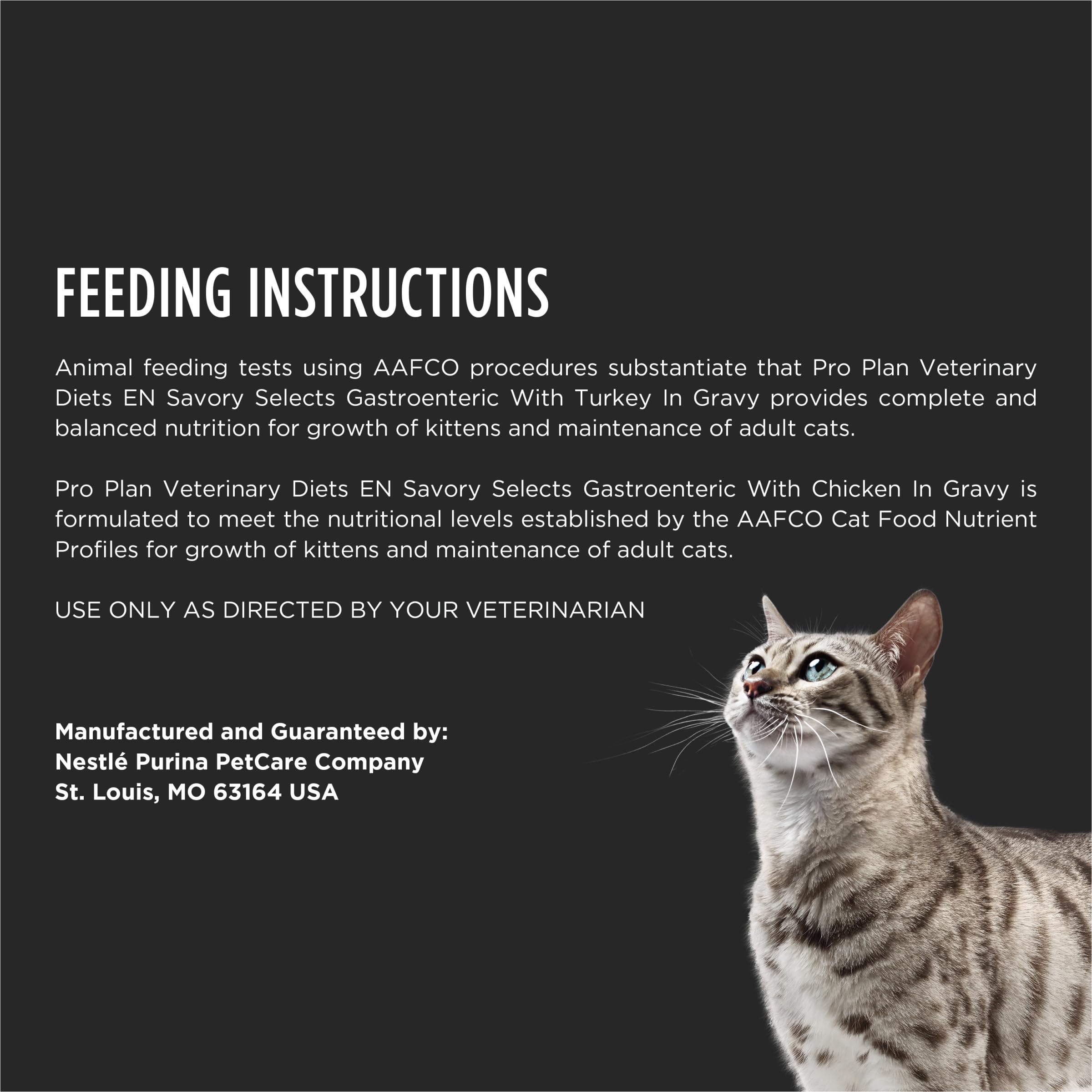 Purina Dietas Veterinarias gato pavo en salsa, porción en lata de 5,5 oz.