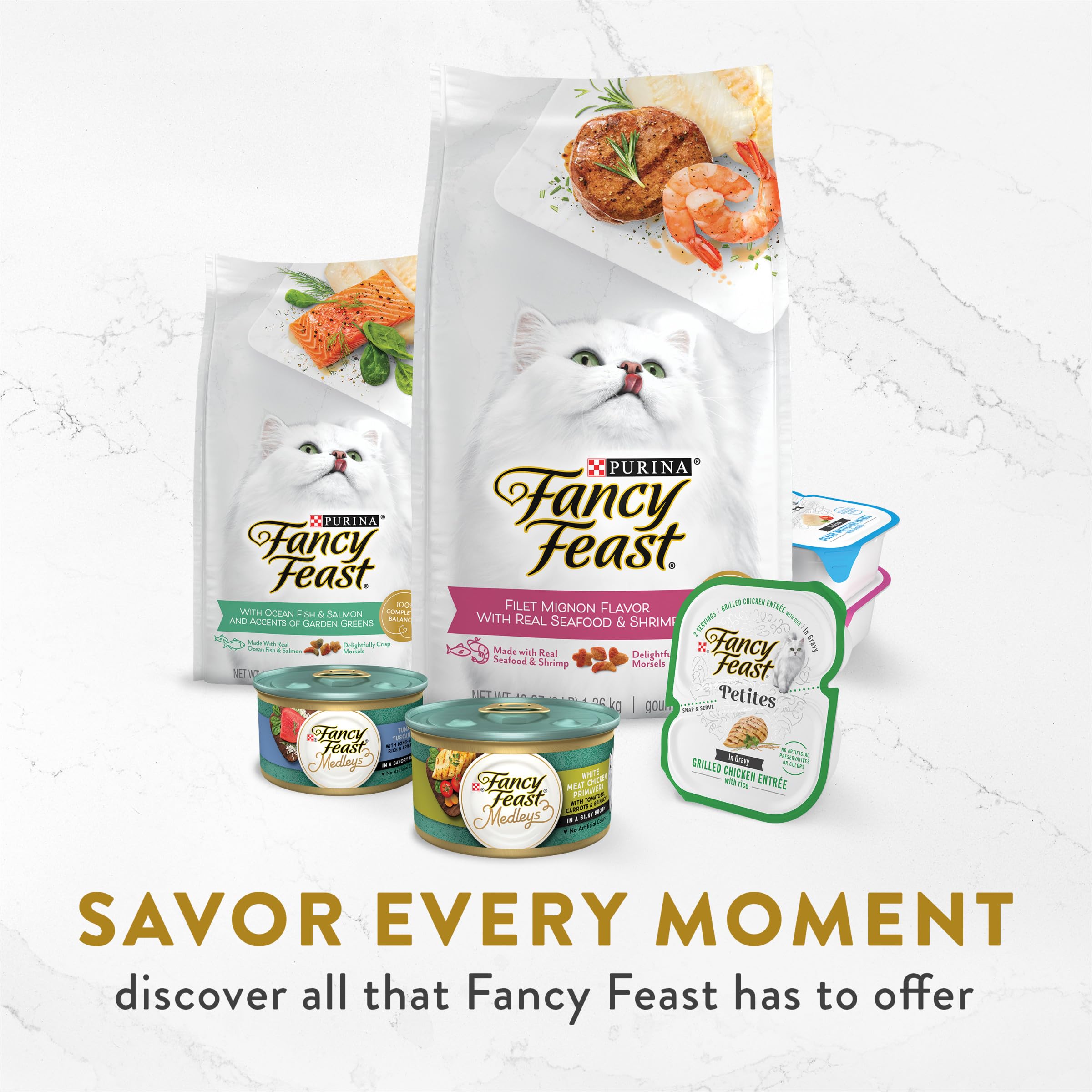 Purina Fancy Feast: envases prácticos para porciones fáciles de servir