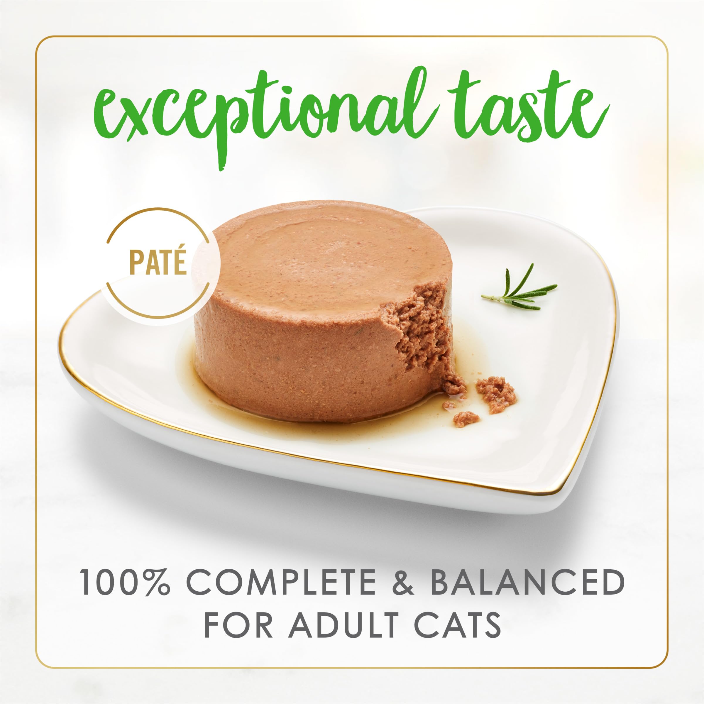 Purina Fancy Feast Chopped Grill Feast paté suave; ideal para la hora de la comida.