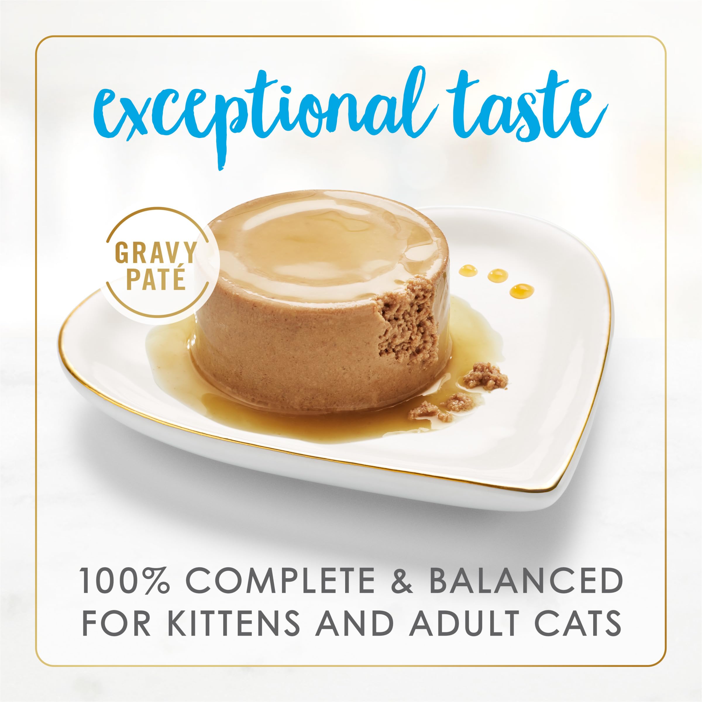 Purina Fancy Feast Gravy Lovers, paté en salsa, textura suave para gatos adultos.