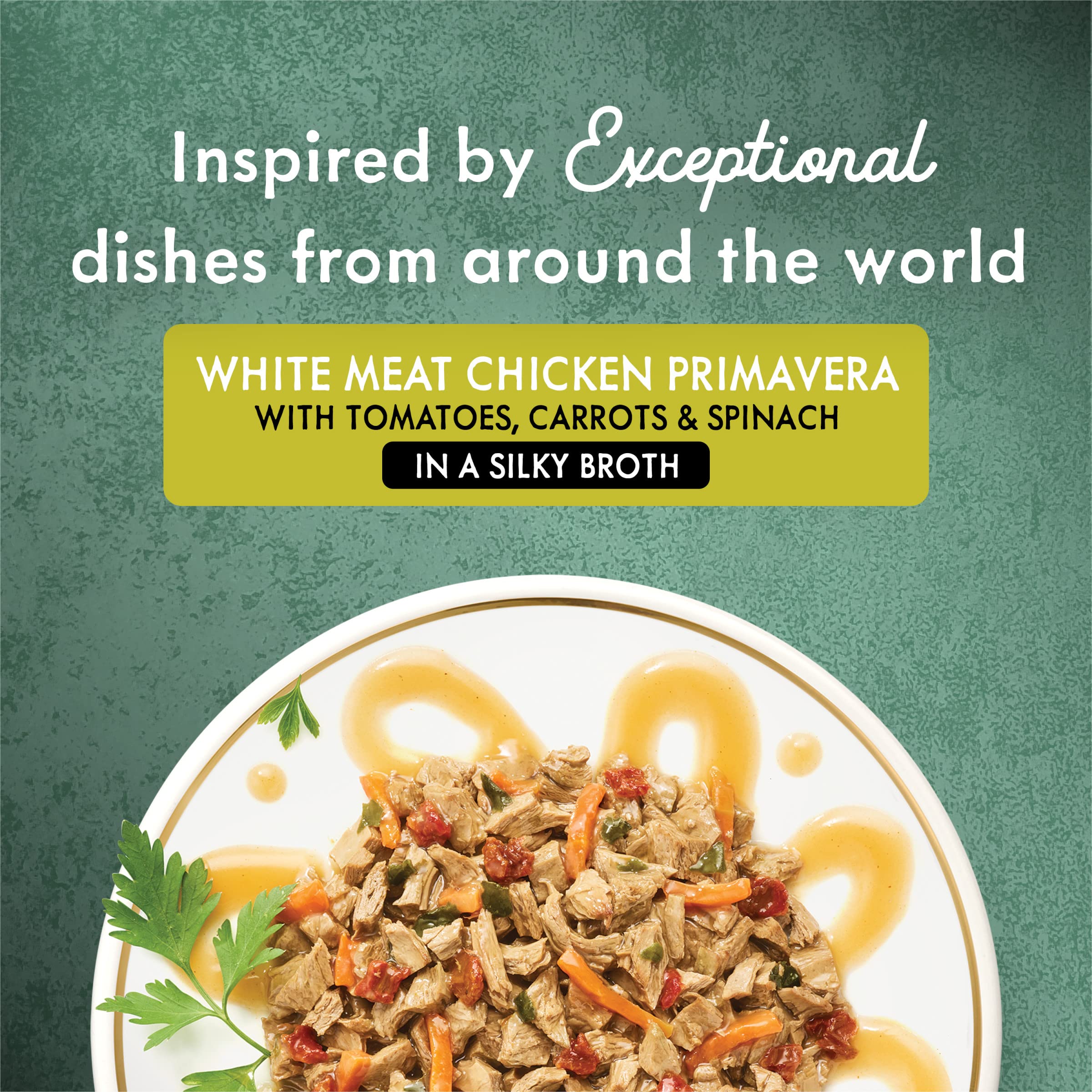 Purina Fancy Feast Medleys: caldo sedoso que mejora la experiencia de comer de gatos adultos.