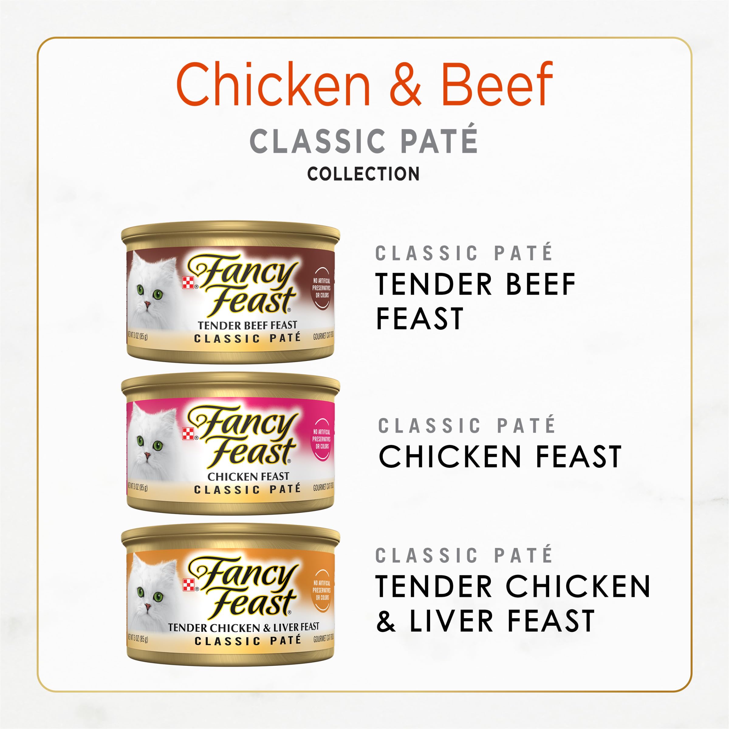 Purina Fancy Feast pate carne: proteína de calidad para músculos