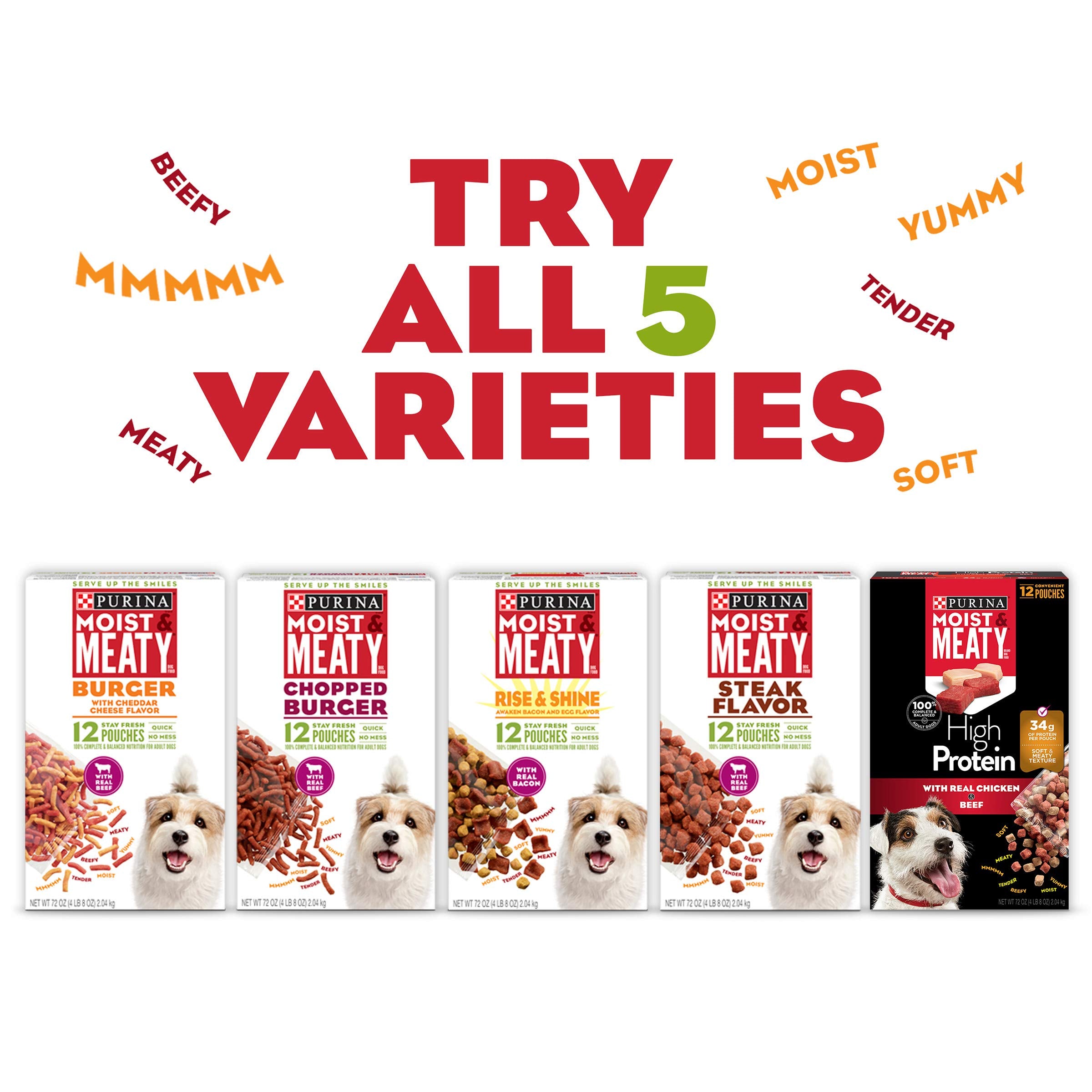 Purina Humedo y Carne, diseño de empaque que facilita apertura.