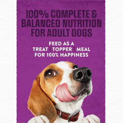 Purina Humedo y Carne, textura tierna visible, ideal para mordiscos fáciles.