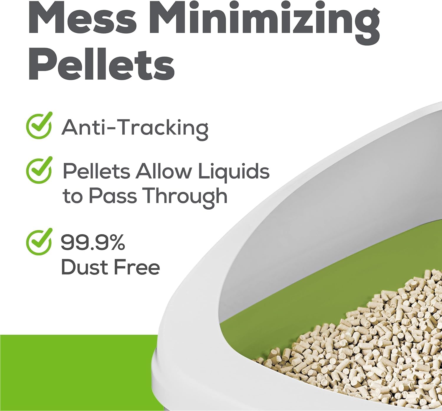 Purina Litter Tidy Cat Breeze Pellets con bajo rastro para suelos limpios.