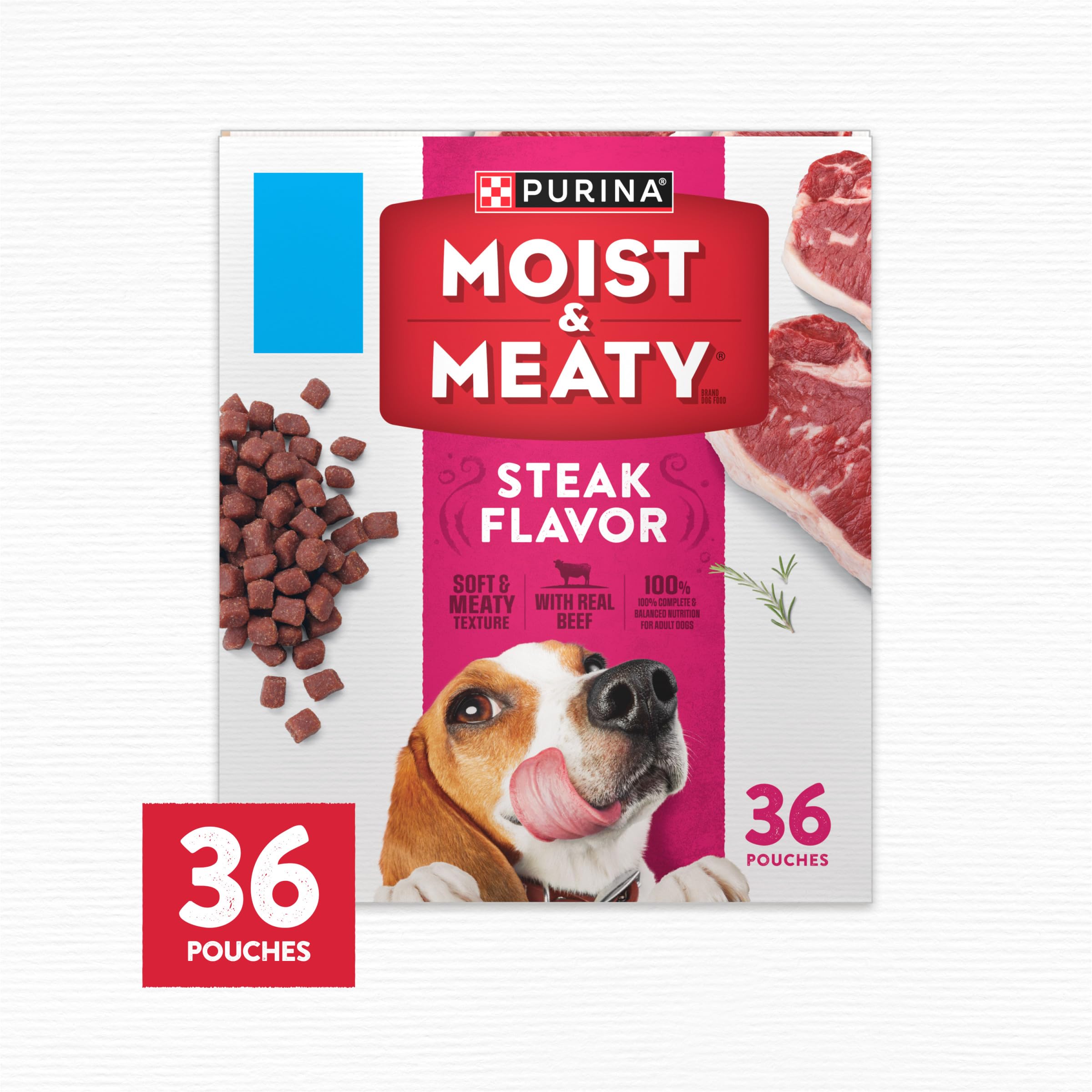 Purina Moist & Meaty carne real en cada porcion