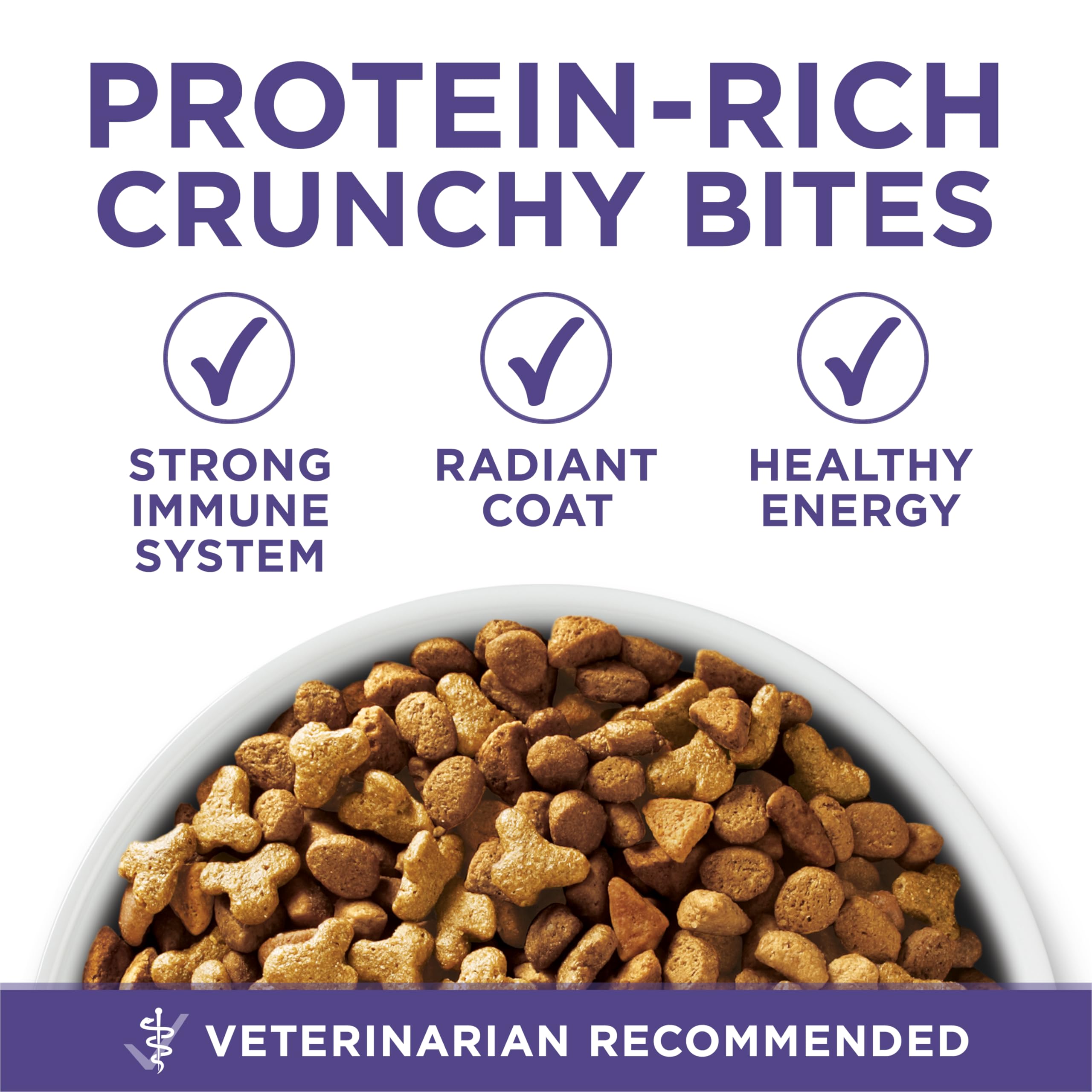Purina ONE: antioxidantes en cuatro fuentes para el sistema inmunitario.