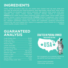 Purina ONE antioxidantes y omega, apoyo a la inmunidad y la piel.