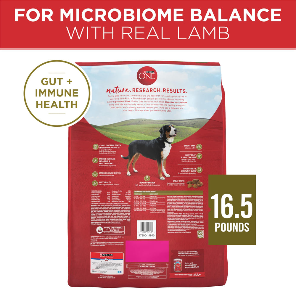 Purina ONE calcio añadido, ayuda a dientes fuertes entre las comidas.