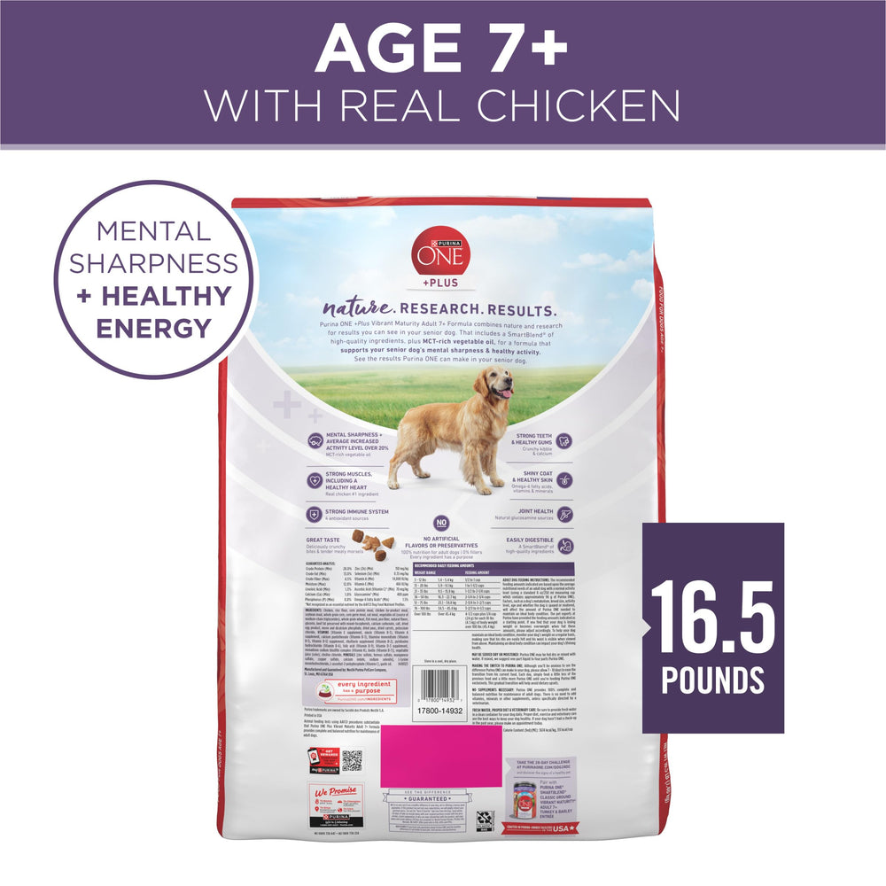 Purina ONE calcio para dientes fuertes y encías saludables.