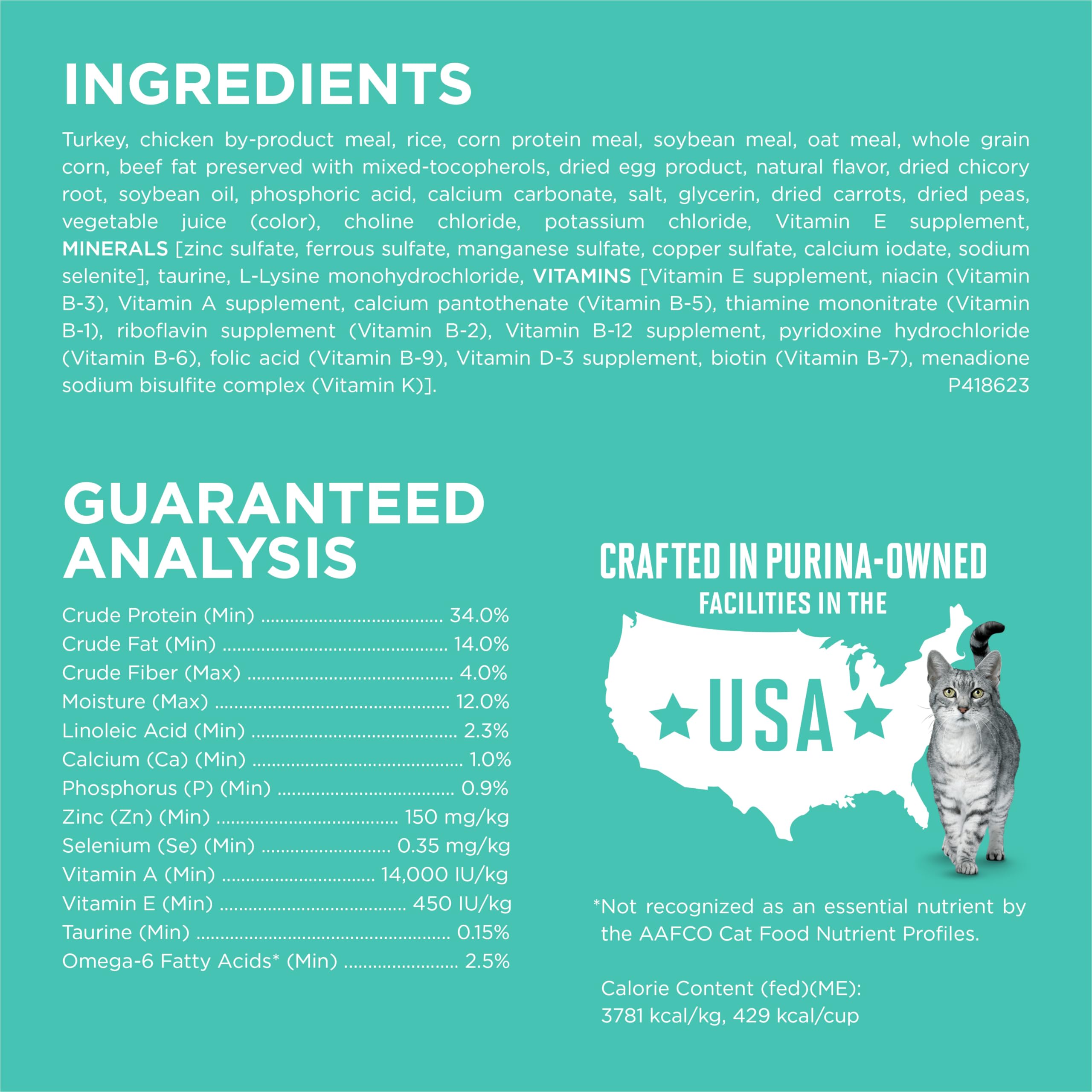 Purina ONE crujiente con calcio para dientes y encías sanos