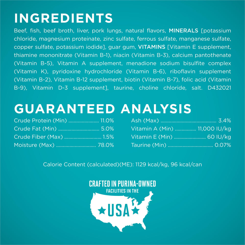 Purina ONE Gato Pate sin conservantes para bienestar diario