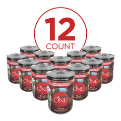 Purina ONE Instinto Verdadero Salmón-lata: trozos de salmón, sabor apetecible.