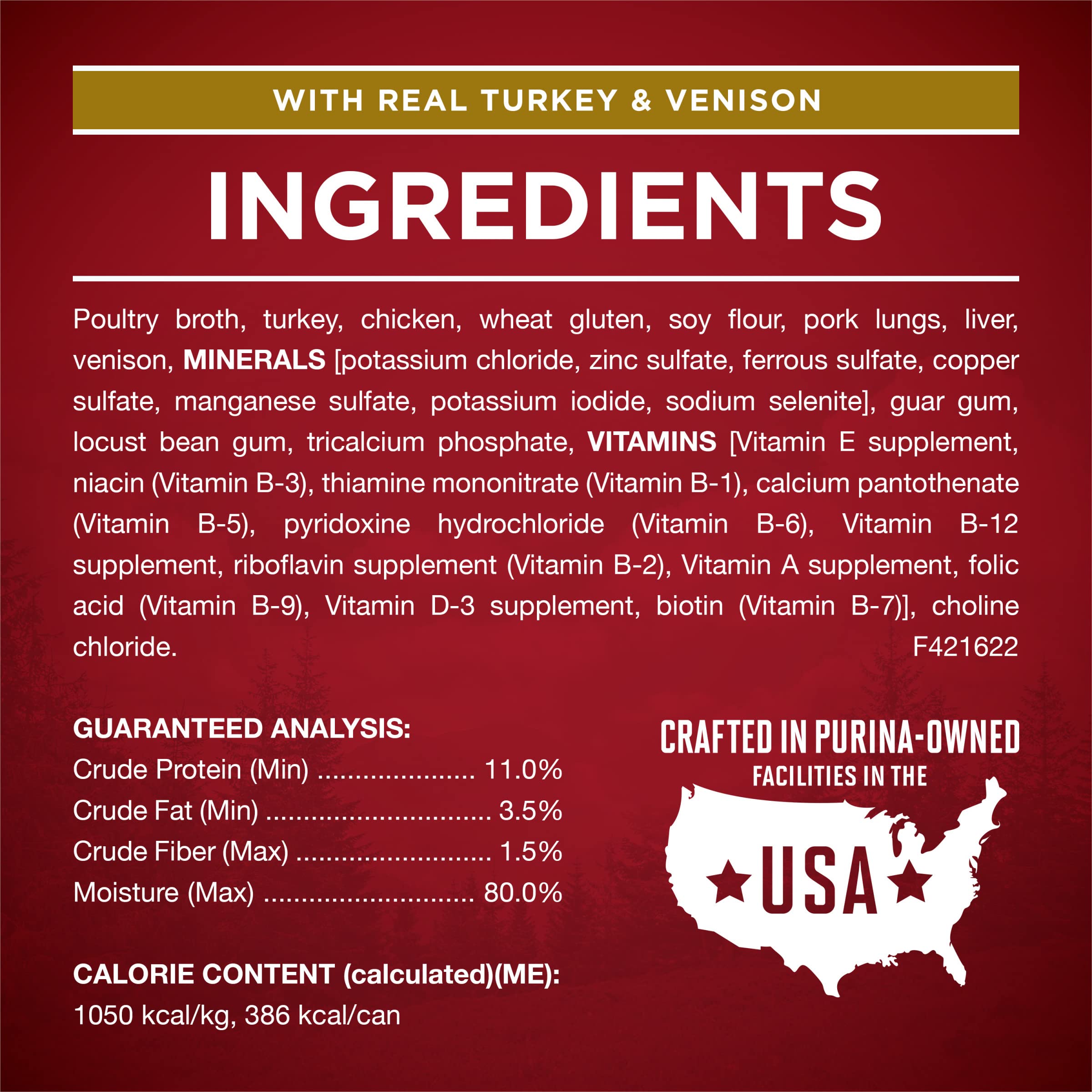 Purina ONE Instinto Verdadero: sin sabores artificiales ni conservantes.