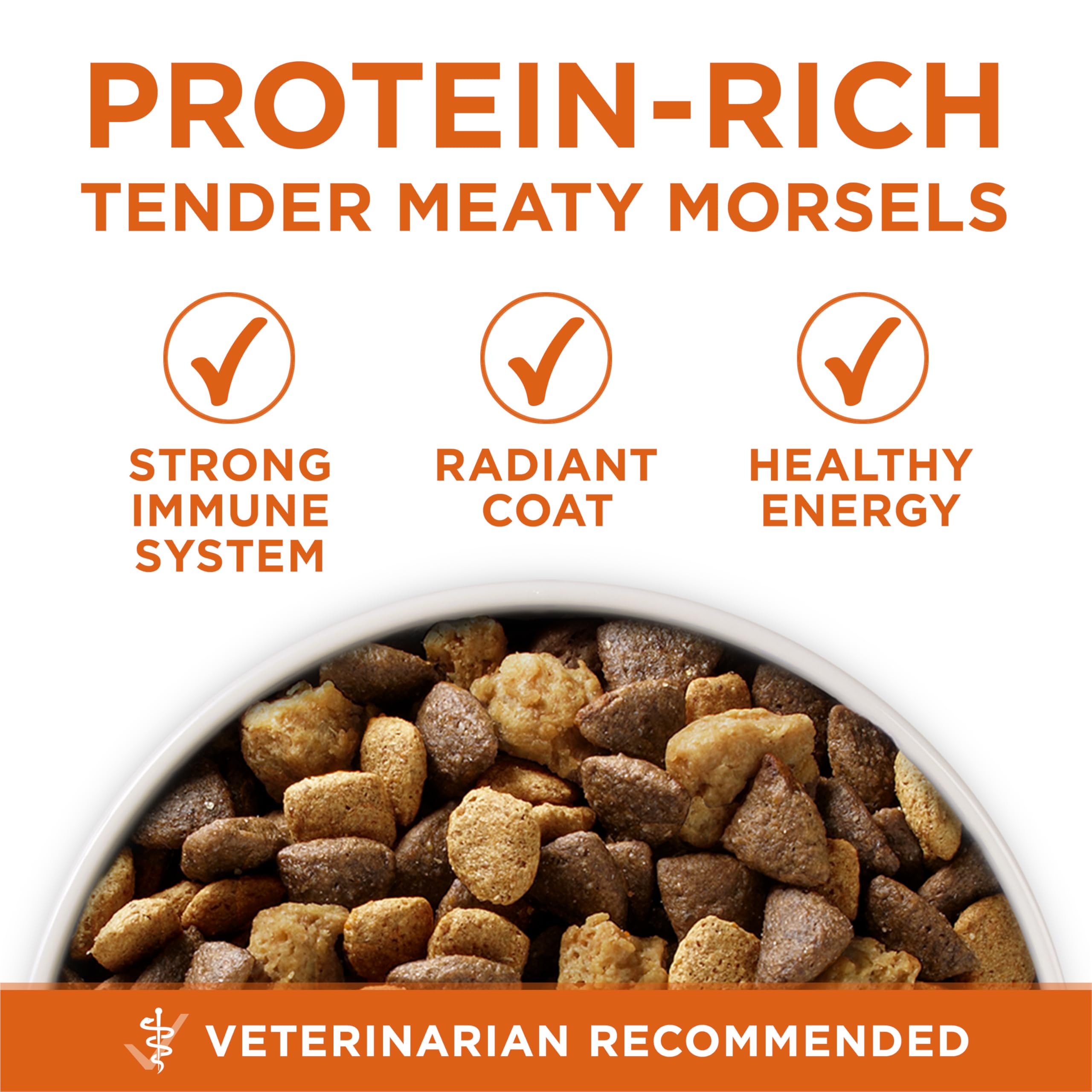 Purina ONE Plus Inmunidad Antioxidantes: antioxidantes para apoyar defensas naturales.