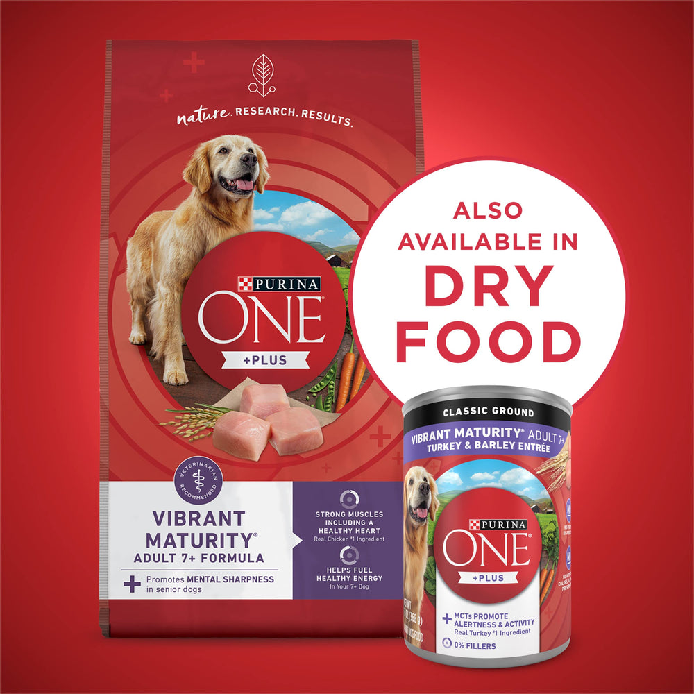 Purina ONE Plus con MCT para energía y actividad diaria.