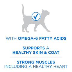 Purina ONE Plus proteina alta 38, soporte de músculos magros y energía diaria.