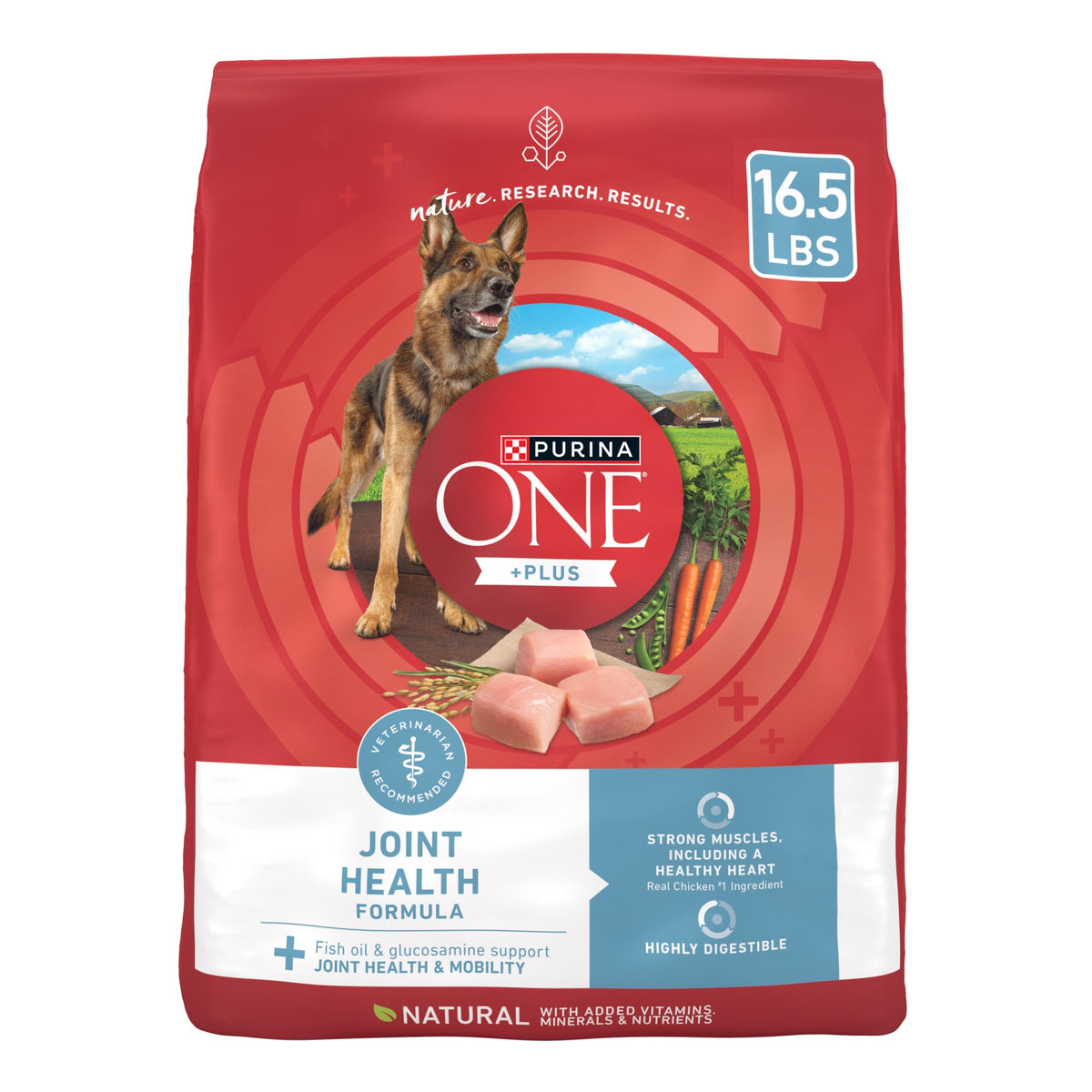 Purina ONE Plus articulaciones: alimento para perro que apoya la movilidad con pollo