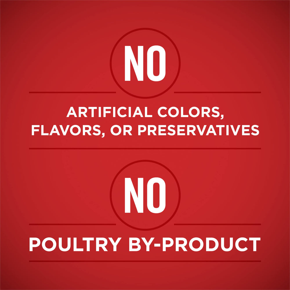 Purina ONE Plus sin rellenos ni subproductos, nutrición clara.