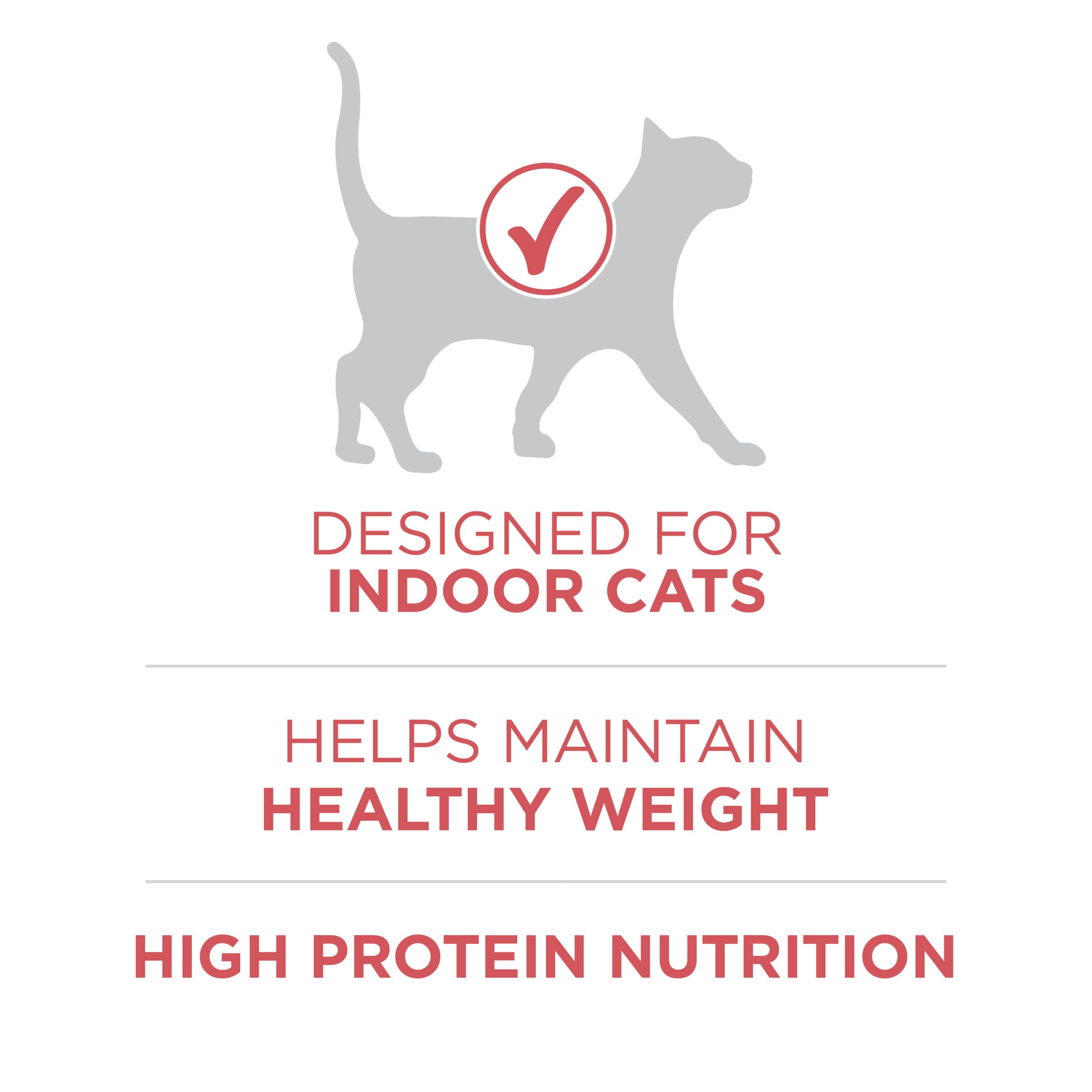 Purina ONE Alimento para gatos interior alto en proteínas: apoya músculos