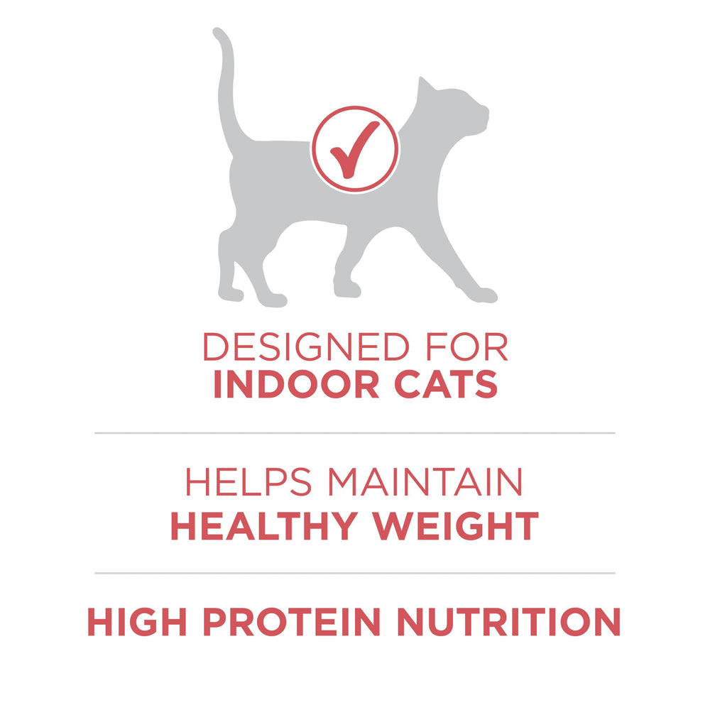 Purina ONE Alimento para gatos interior alto en proteínas: apoya músculos