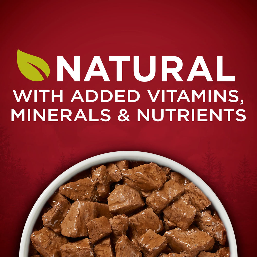 Purina ONE sin subproductos de aves, fórmula limpia para perros adultos.
