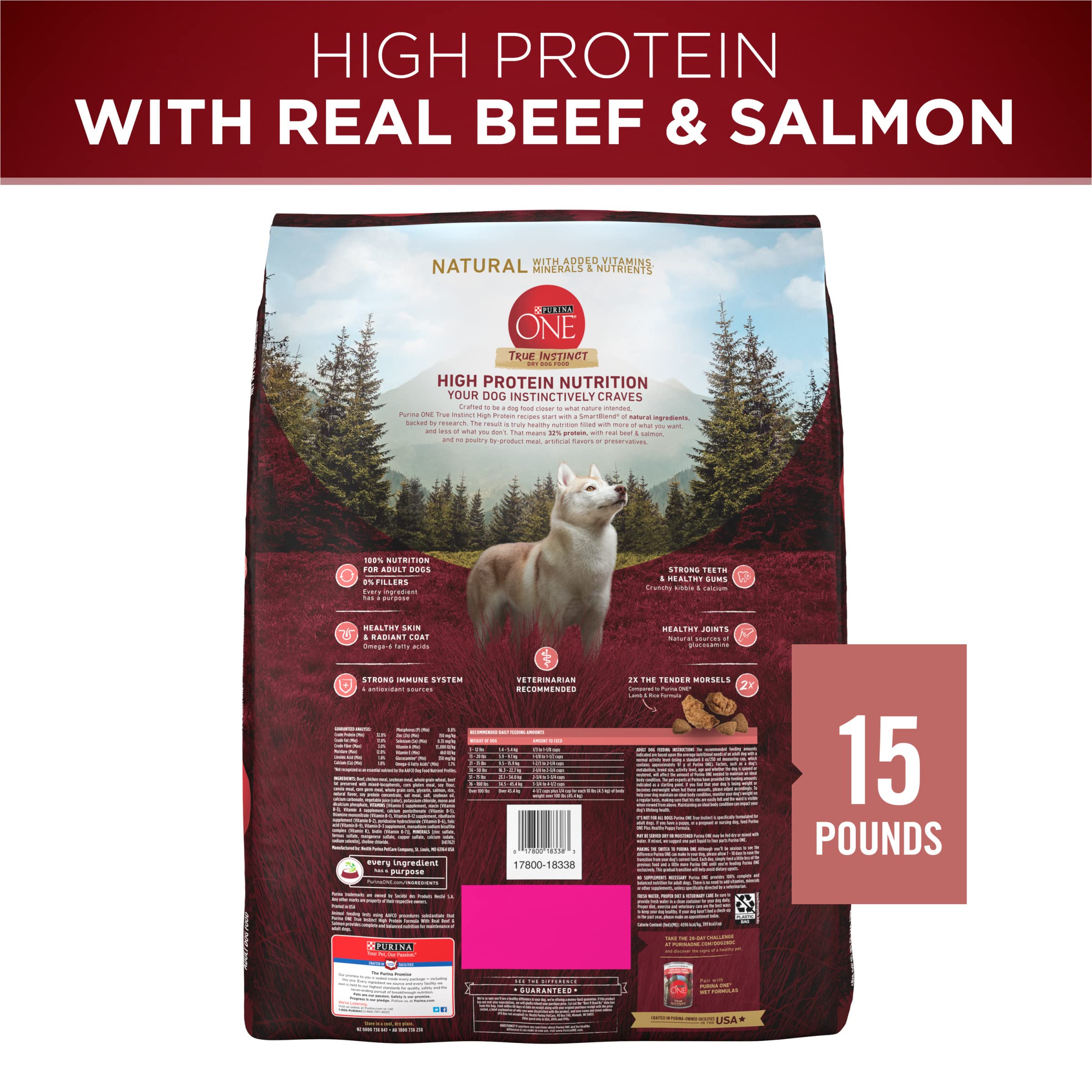 Purina ONE True Instinct: antioxidantes naturales para el sistema inmunitario.