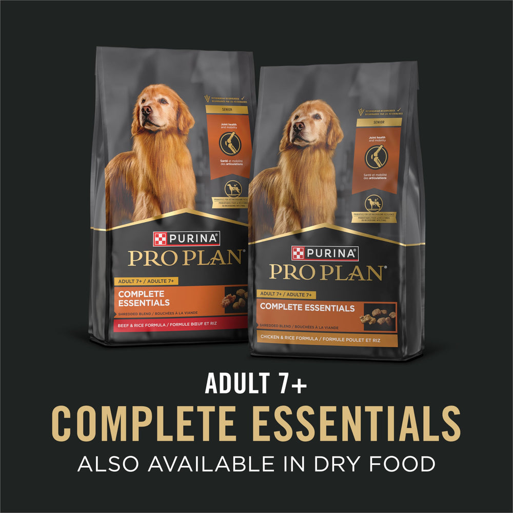 Purina Pro Plan Adulto 7 Plus, salsa apetecible para la ingesta, lata 13 oz.