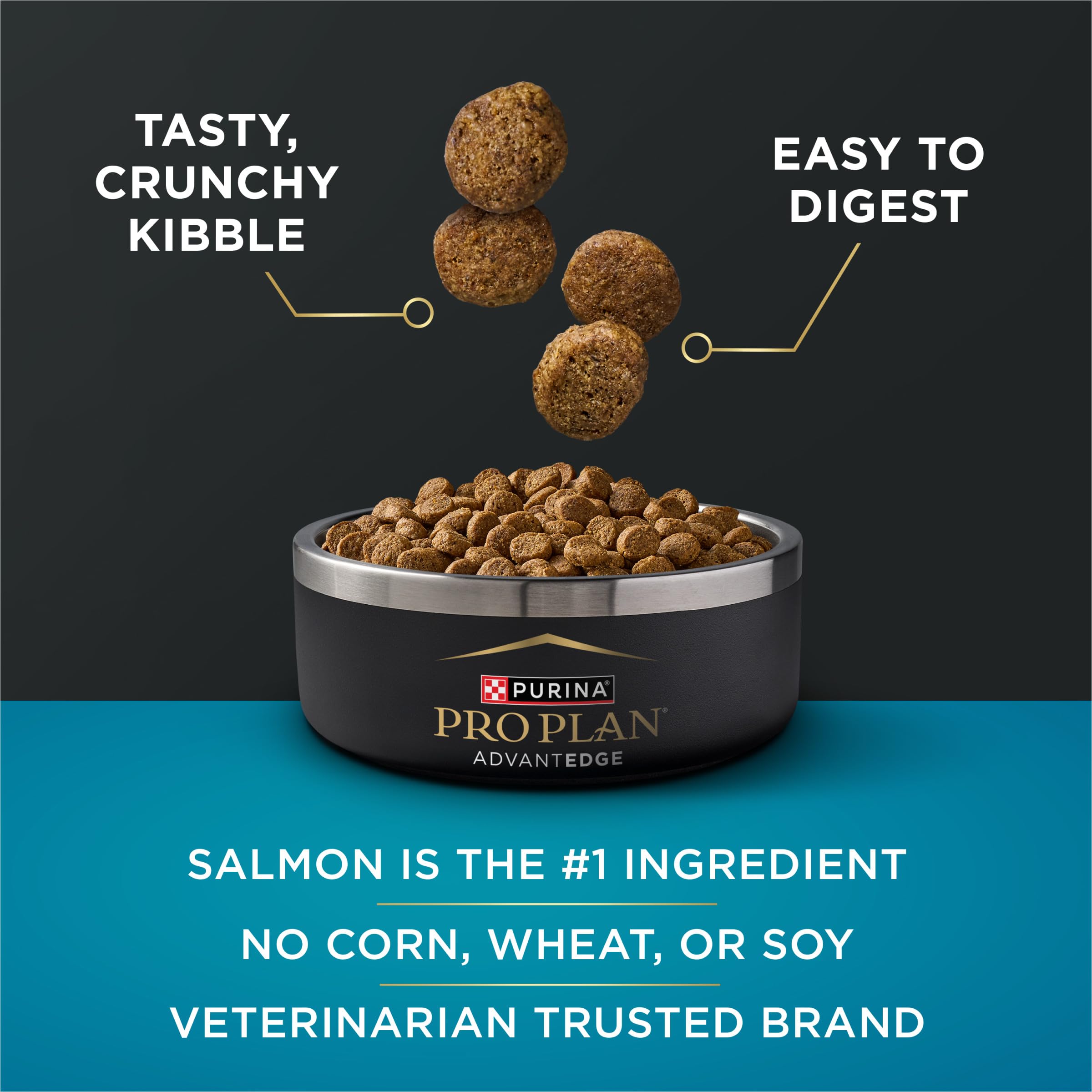 Purina Pro Plan AdvantEDGE Digestivo: probióticos, prebióticos y postbioticos para equilibrio intestinal.