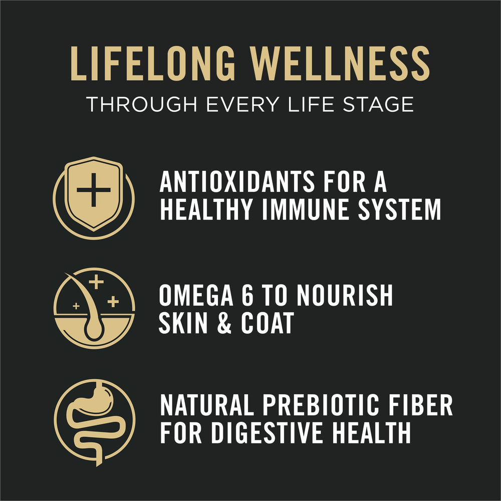 Purina Pro Plan antioxidantes para apoyo inmunitario.