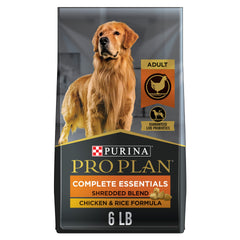 Purina Pro Plan bolsa 6lb croquetas y trozos deshebrados con textura atractiva para perros adultos.