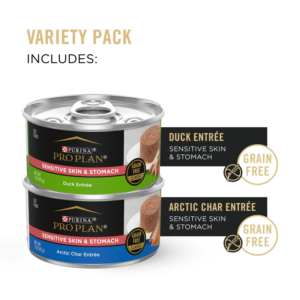 Purina Pro Plan char ártico en lata de 3 onzas para estómago sensible