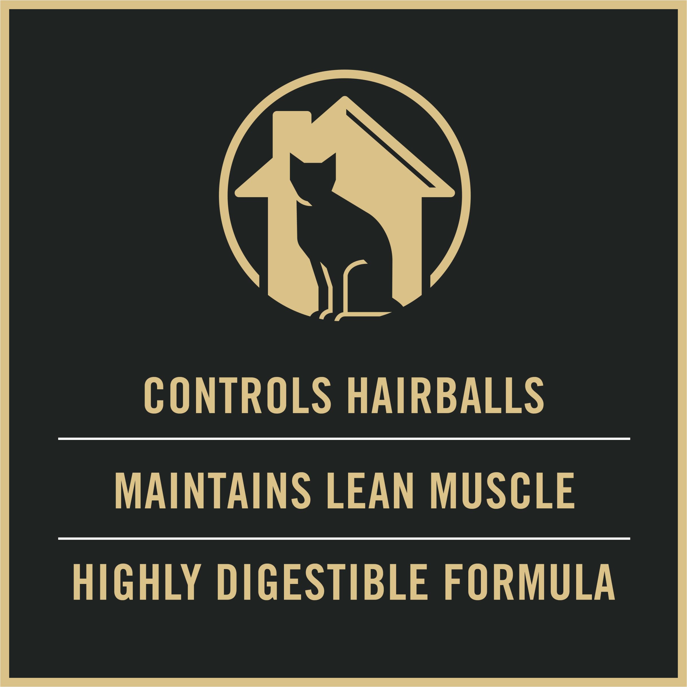 Purina Pro Plan Control de Bolas de Pelo, fibra prebiótica para salud digestiva