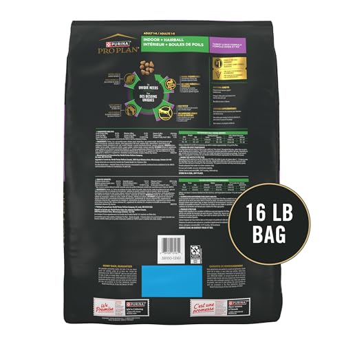 Purina Pro Plan Control de Bolas de Pelo, sin colorantes ni sabores artificiales